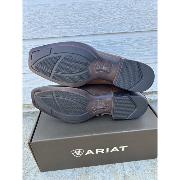 Ariat Booker Ultra Square Toe Mens Size 7.5 EE Oily Distressed Tan Chelsea Boots main image 6